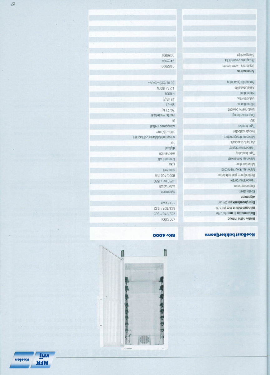 Liebherr Refrigerateur Et Congelateur 400 L Pour Le Boulanger