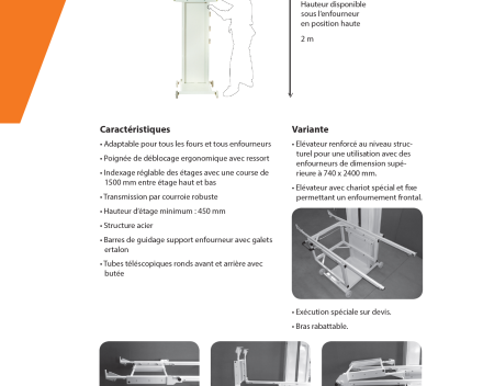 KOLOMLIFT VOOR INSCHIETAPPARAAT (nieuw)