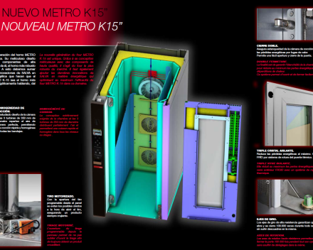 SALVA Metro four à chariot fixe