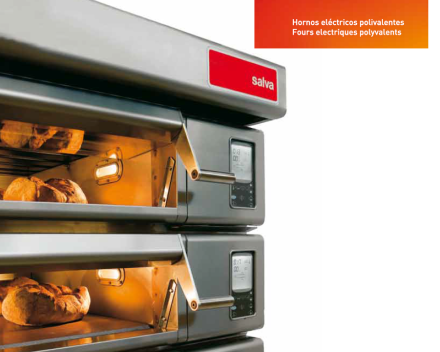 SALVA MODULAR pizza-oven op rijskast NIEUW/TOONZAALMODEL