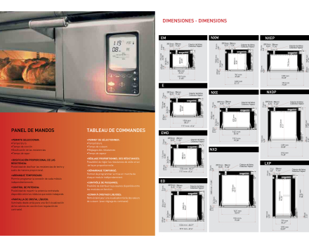 SALVA MODULAR four modulaire électrique (modèle précedent)