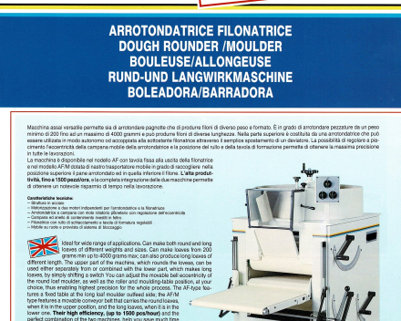 Opbollangmaakmachine ROLLER MAJOR met grote schotel (tweedehands, gereviseerd)