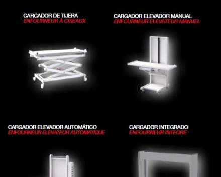 ELEVATEUR POUR ENFOURNEURS INTEGRE POUR FOUR SALVA MODULAR type NXD