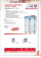 surgélateurs ACTIF pl 40/60 -35°C