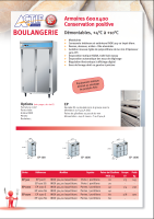 Patisseriekasten 40/60 ACTIF positief en negatief