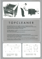 Plaatkuismachine TOPCLEANER