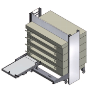 ELEVATEUR POUR ENFOURNEURS INTEGRE POUR FOUR SALVA MODULAR type NXD