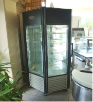Display vitrine carrousel zeskantig (Showroom) (Tweedehands)