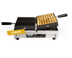 Electrisch wafelijzer wafelfrietjes